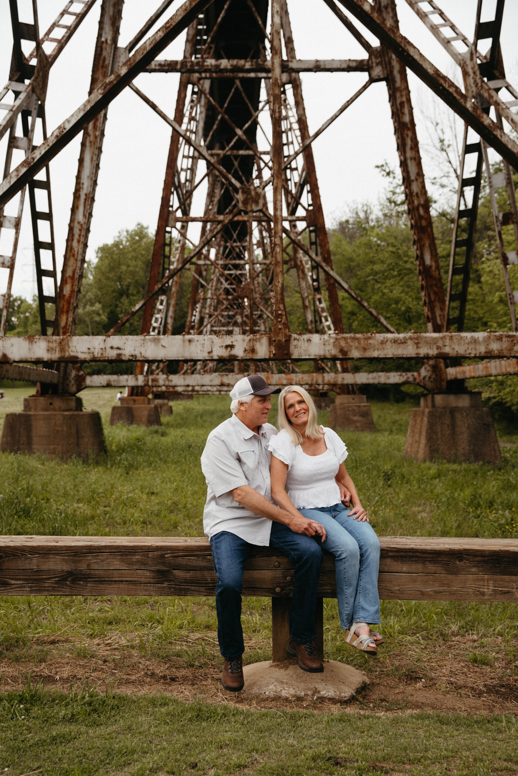 older couple at shelby park in nashville tennessee
